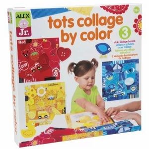 Alex Jr tots collage by color